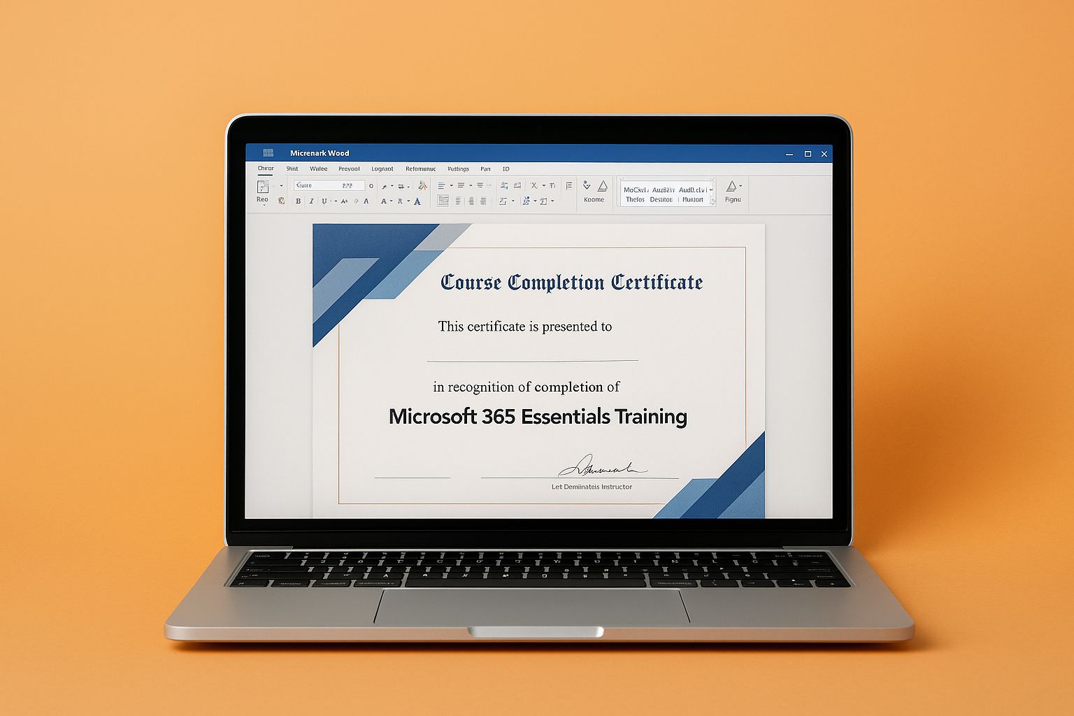 Digitala arbetsflöden i Microsoft 365 symboliserar rättssäkerhet och effektivitet.